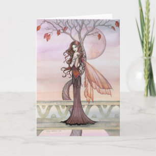 Gothic Fairy Card von Molly Harrison Karte