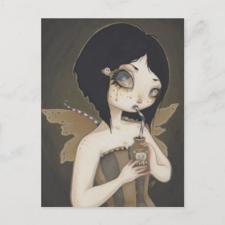 Gothic Fairy Gift Fantasy Art Postcard Postkarte