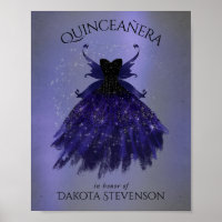 Gothic Fairy Gown | Brilliant Royal Lila Violet