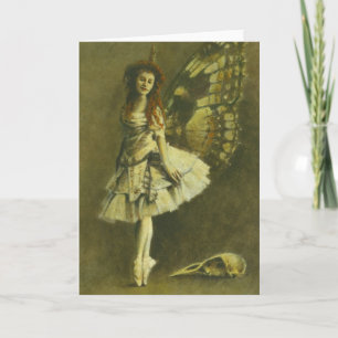Gothic Fairy Greetings Card Karte