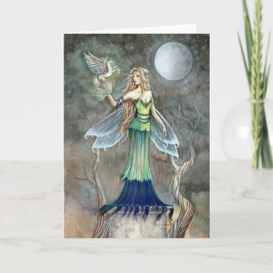 Gothic Fairy Pegasus Karte ~ Leer