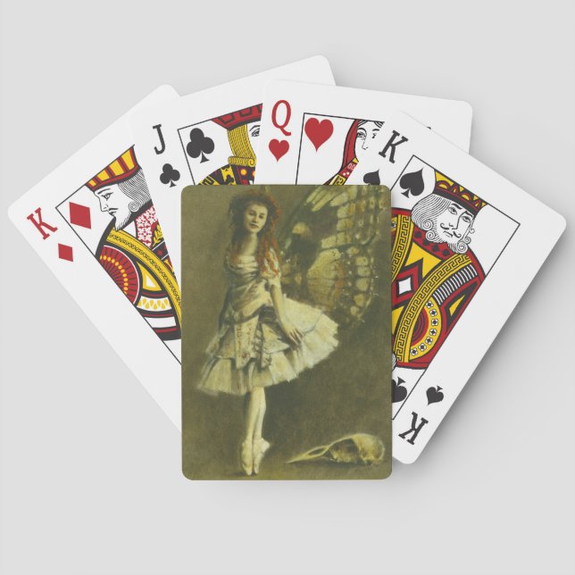 Gothic Fairy Playing Cards Spielkarten (Rückseite)