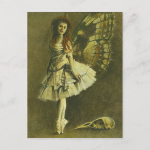 Gothic Fairy Postcard Postkarte