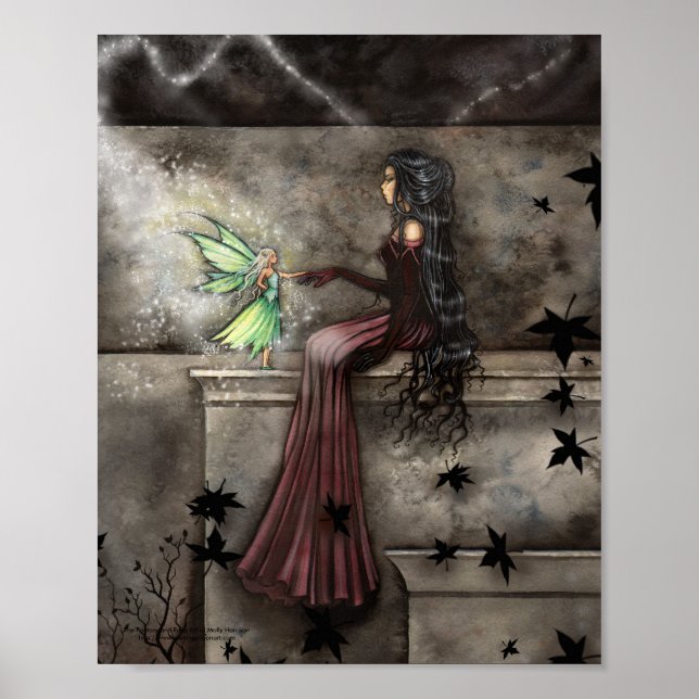 Gothic Fairy Poster Fantasy Art Print (Vorne)