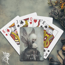 Gothic Fairy & White Rose | Custom Dark Fantasy