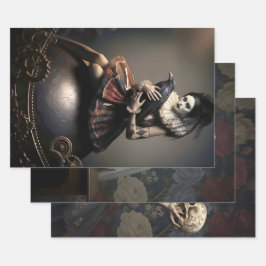 Gothic Fantasy  Geschenkpapier Set