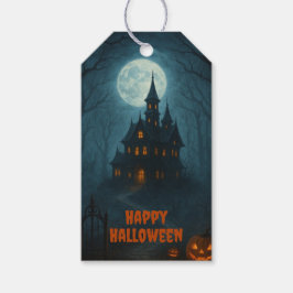 Gothic Fantasy | Spuk Schloss & Misty Monte Lago M Geschenkanhänger