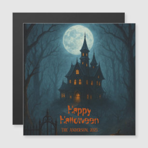 Gothic Fantasy Spuk Schloss & Misty Monte Lago M Magnetkarte