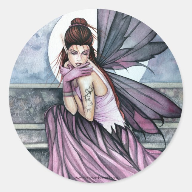 Gothic Fantasy Sticker von Molly Harrison (Vorderseite)