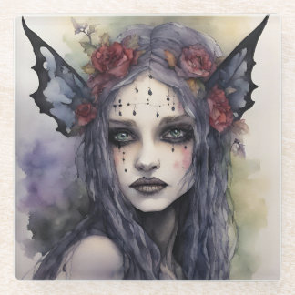 Gothic Fee Jewlery Keepake Box Glasuntersetzer