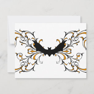 Gothic-Fledermaus Einladung