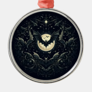 Gothic Fledermäuse Ornament Aus Metall