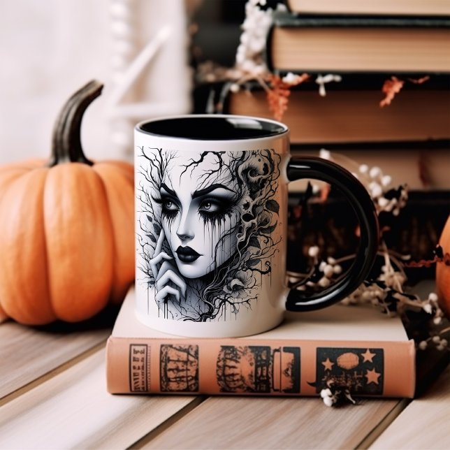 Gothic Frau Tasse (Von Creator hochgeladen)