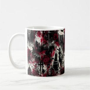 Gothic Friedhof Tasse