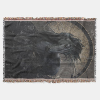 Gothic Friesian Horse Decke