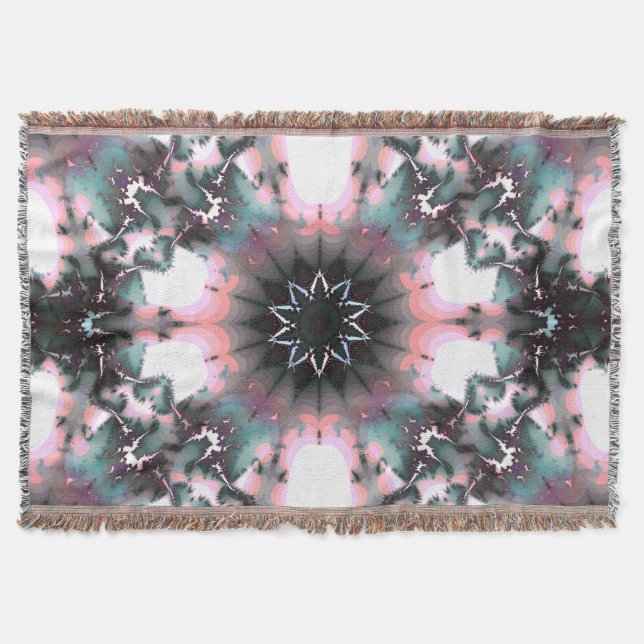 Gothic Frozen Winter Spider Web Decke (Vorderseite)