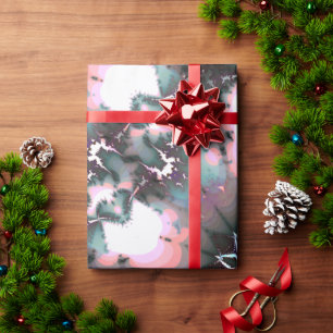 Gothic Frozen Winter Spider Web Geschenkpapier