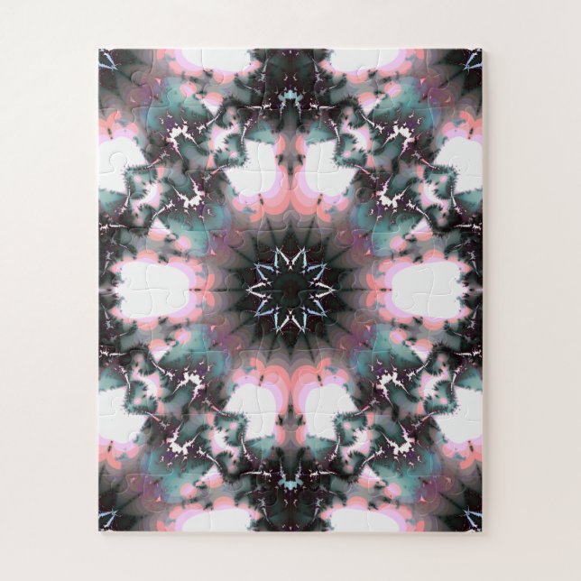 Gothic Frozen Winter Spider Web Puzzle (Vertikal)