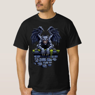 Gothic Gargoyle: Ein Wächter der Nacht T-Shirt