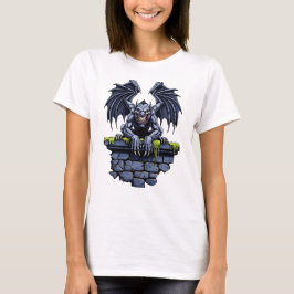 Gothic Gargoyle: Ein Wächter der Nacht T-Shirt