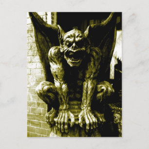 Gothic Gargoyle Postcard Postkarte