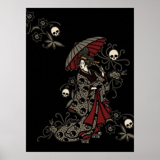 Gothic Geisha Poster (Vorne)