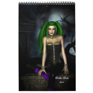 Gothic Girls Calendar 2018 Kalender