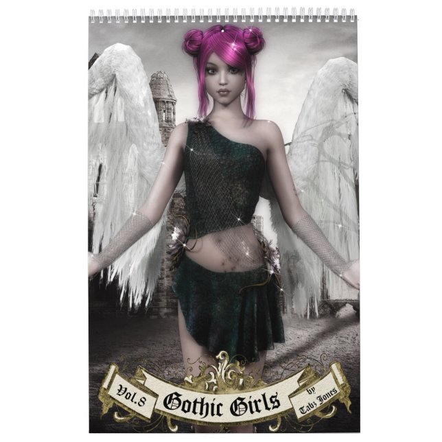 Gothic Girls Year Art Book Kalender (Titelbild)