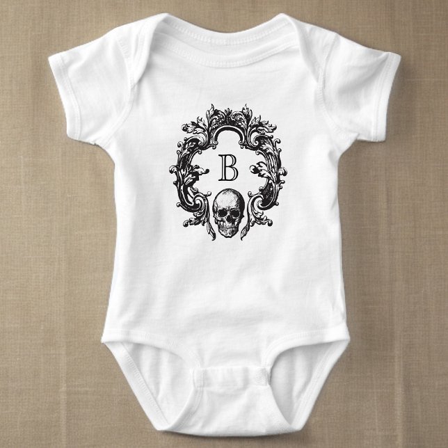 Gothic Glam | Baby Bodysuit | Schwarz Strampler (For the LIttlest Inhabitant of the castle.)