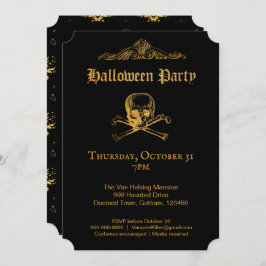 Gothic Glam | Einladung | w Details