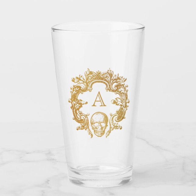 Gothic Glam | Glas | Gold (Vorderseite)