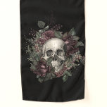 Gothic Glam | Scarf | Halloween Skull mit Rose Schal<br><div class="desc">Halloween Schal mit Skullen und Rose. Morbily stilvoll zu Halloween oder jeden Herbsttag. Die letzte Touch für Ihr Halloween-Cosplay als Vampir,  Dampfpunk-Erfinder. Schön und raffiniert.</div>