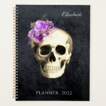 Gothic Glam Skull Personalisiert 2022