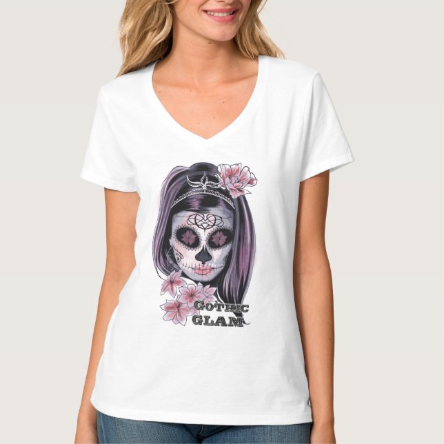 Gothic Glam T-Shirt (Vorderseite)