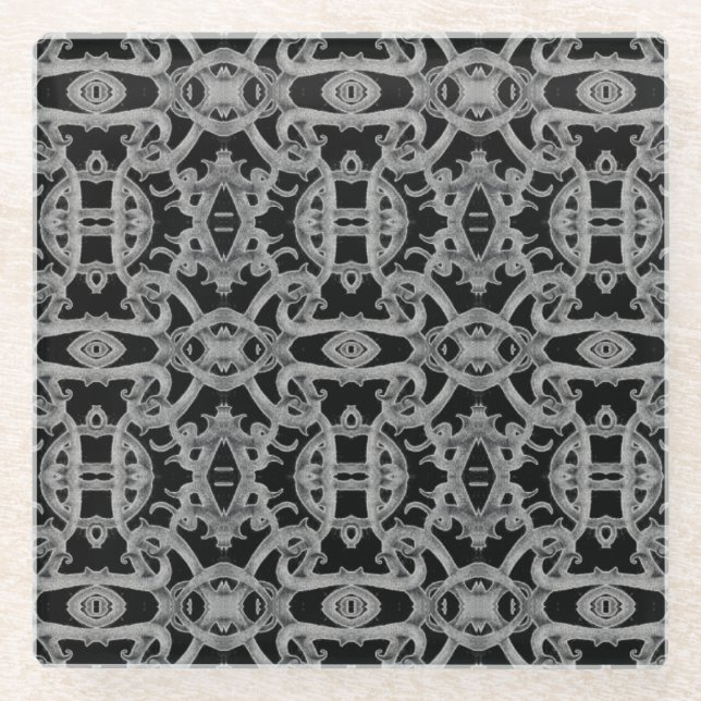 GOTHIC Glas Untersetzer für Getränke (Vorderseite)