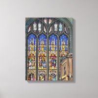 Gothic-Glasfenster drucken