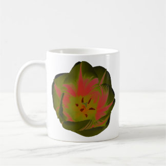 Gothic Gloomy Red Tulip Tasse