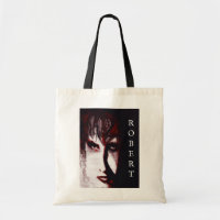 Gothic God Post Punk Goth Musik Mann Porträt Kunst
