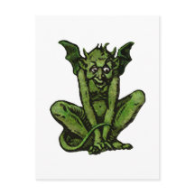 Gothic Green Goblin Fantasy Demon Creature