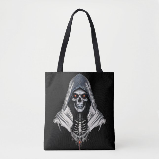 Gothic Grim Sensenmann Schultertasche (Vorderseite)