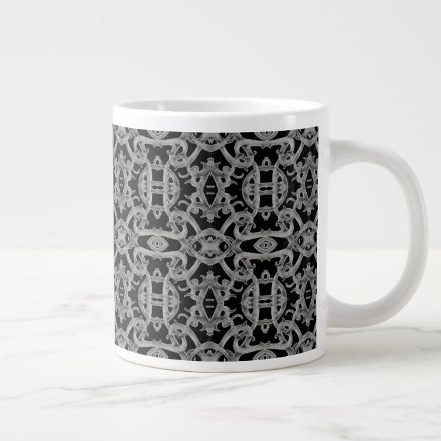 GOTHIC Große Weiße Tasse (Rechts)