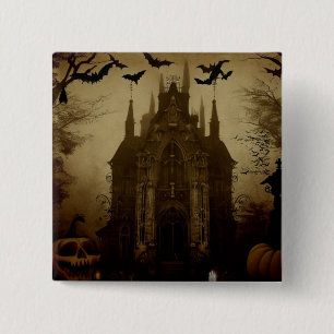 Gothic/Halloween/Herbst/Kürbis Button