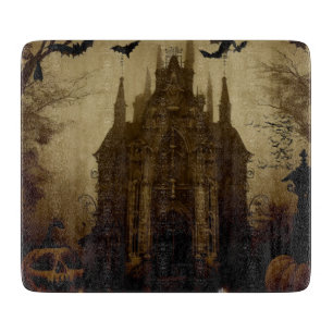 Gothic/Halloween/Herbst/Kürbis Schneidebrett