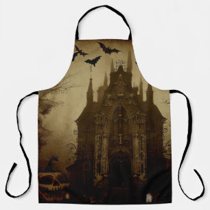 Gothic/Halloween/Herbst/Kürbis Schürze