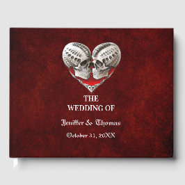 Gothic Halloween Hochzeitsgast Gästebuch