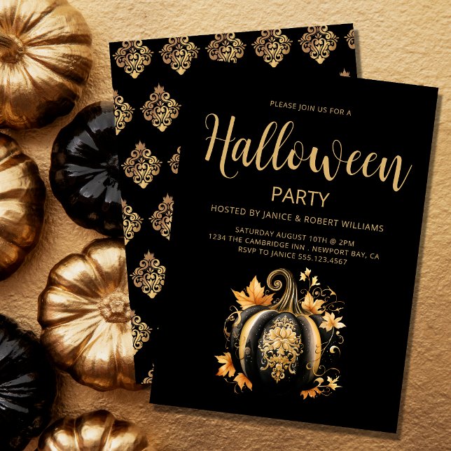 Gothic Halloween-Party Einladung (Von Creator hochgeladen)