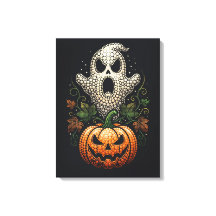 Gothic Halloween-Totenschädel-Kürbis 