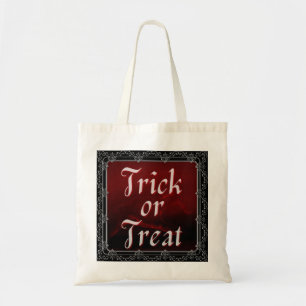 Gothic Halloween Trick oder Treat Tragetasche