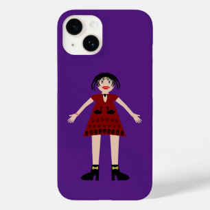 Gothic Halloween Vampire Lady Case-Mate iPhone 14 Hülle