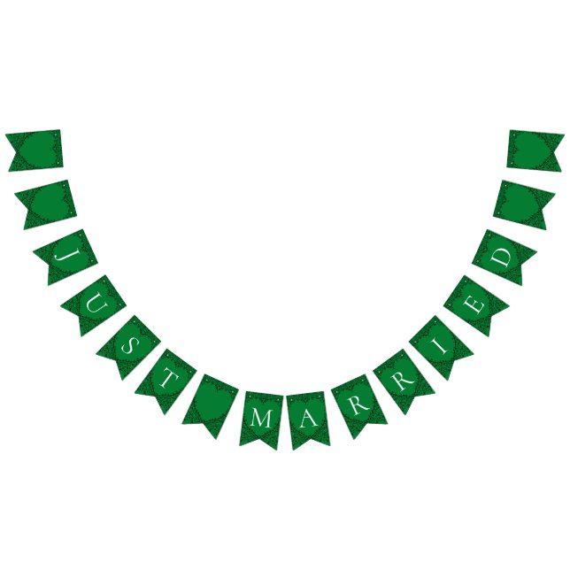 Gothic Heart Banner Grün & Schwarz 2 (Alle)